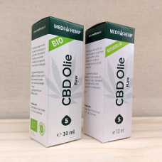 New packaging Medihemp products.